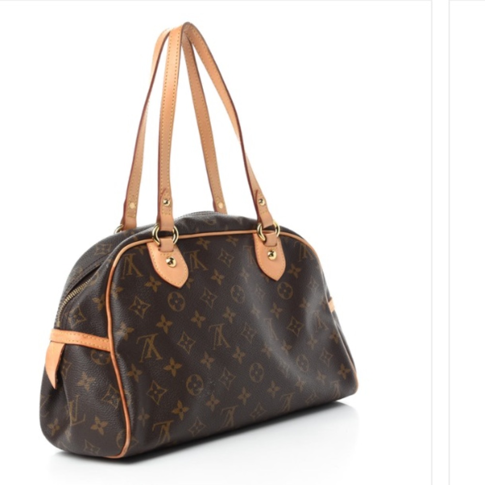 💕CLASSY💕 LOUIS VUITTON MONTORGUEIL PM - Picture 9 of 15